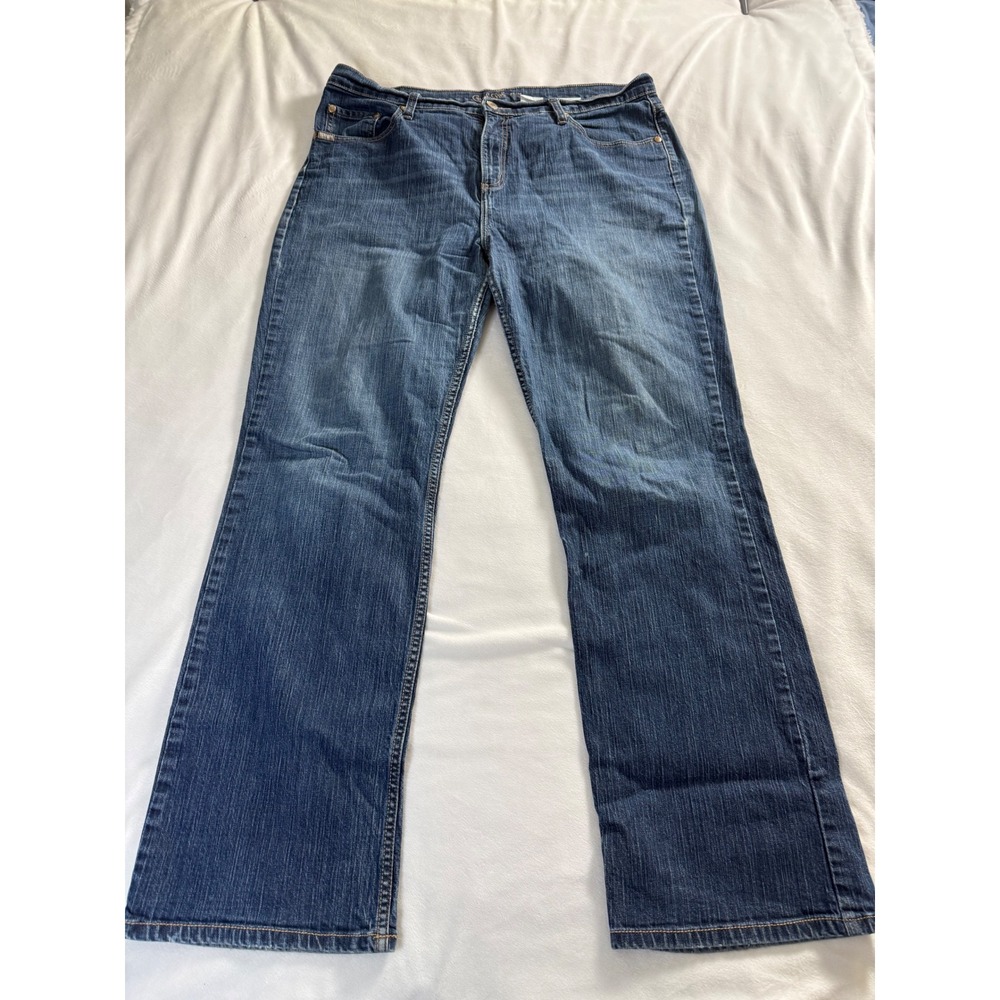 Cruel Girl Slim Jeans Womens 18 Long Blue Denim Medium Wash Y2K Western